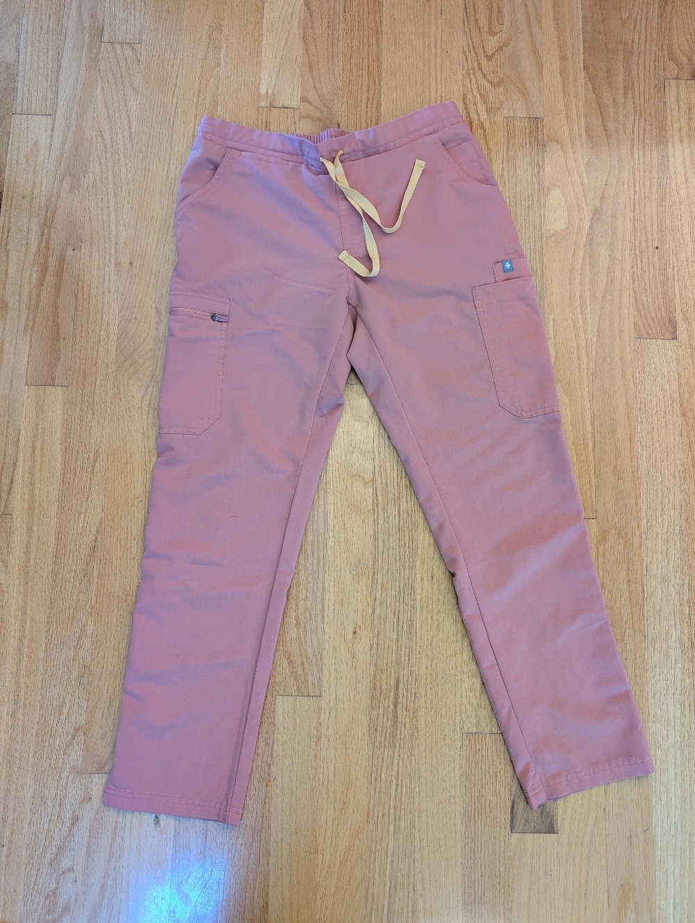 Dusty Rose Figs scrubs pants
